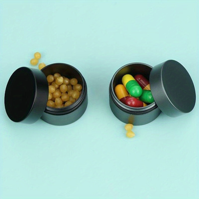 Edc Pill Carry - 1 kit creativo in alluminio da