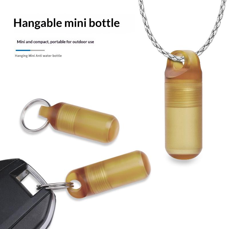 Edc Pill Carry - Piccola scatola porta pillole multifunzionale, portatile,