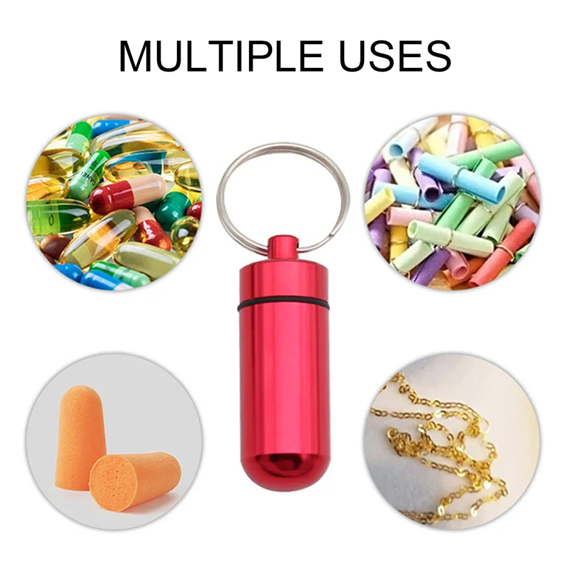 Portachiavi mini portapillole  - Edc Pill Carry recensione e prezzo
