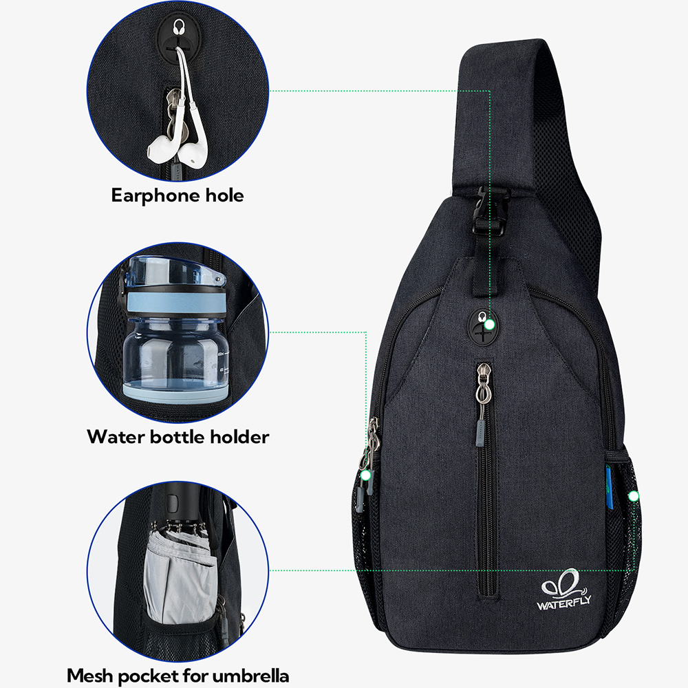 WATERFLY Borsa a tracolla a tr - Edc Carry Bag recensione e prezzo