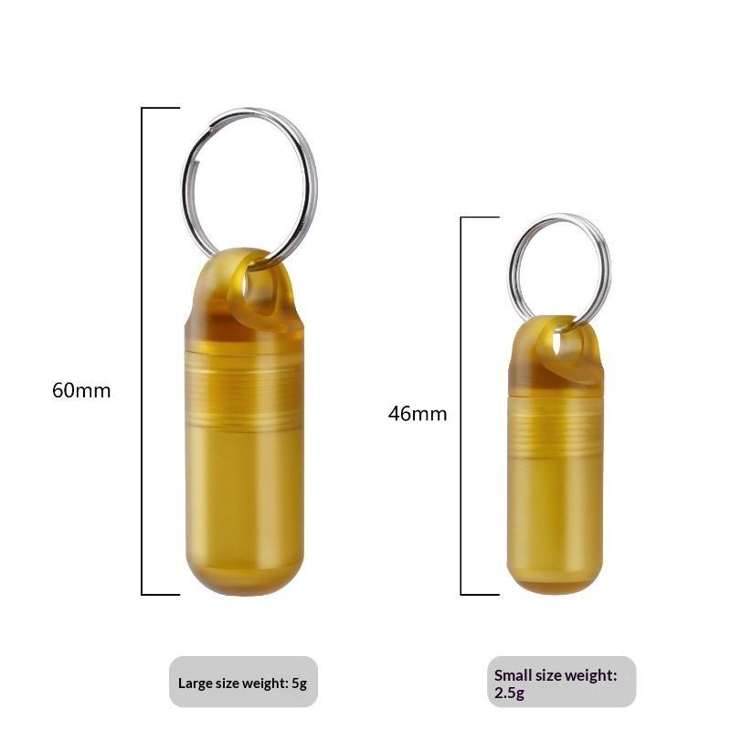 Piccola scatola porta pillole  - Edc Pill Carry recensione e prezzo