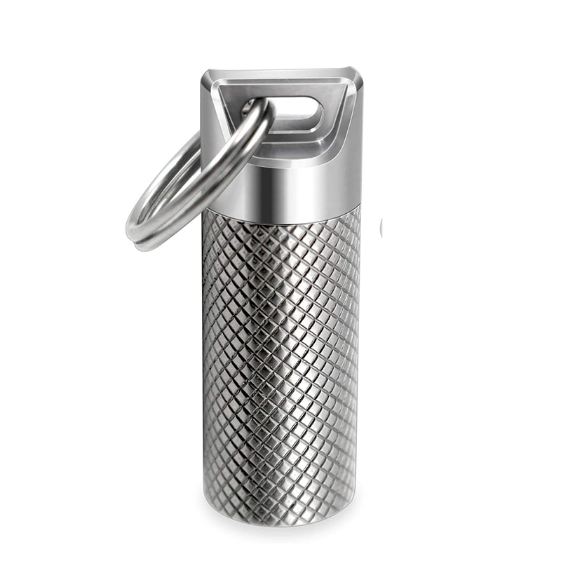 Mini portapillole portachiavi  - Edc Pill Carry recensione e prezzo