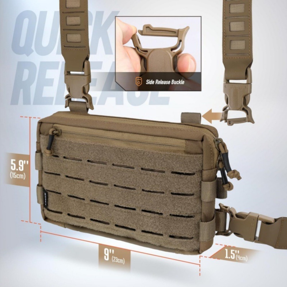 Borsa da Petto in Nylon 1000D  - Edc Carry Bag recensione e prezzo