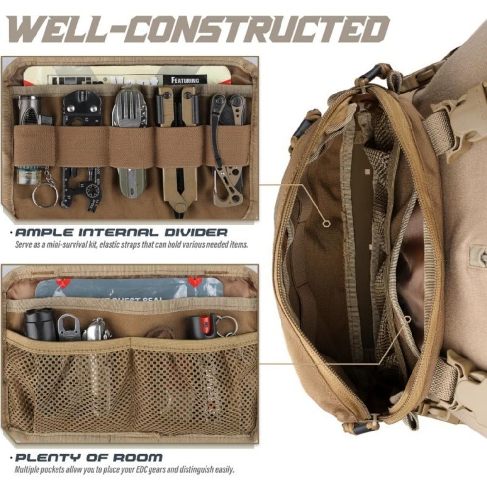 Borsa da Petto in Nylon 1000D  - Edc Carry Bag recensione e prezzo